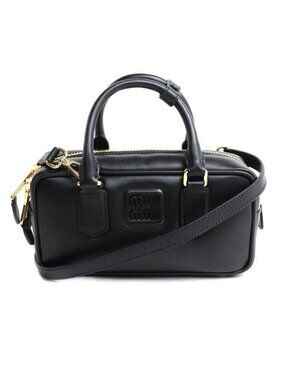 Miu Miu Arkady 2-Way Shoulder Bag Black